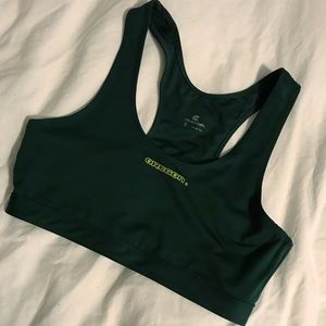 Oregon Ducks sports bra